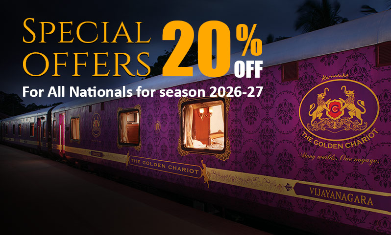 Golden Chariot Special Offer – 20% DISCOUNT For All Nationals for season 2026-27