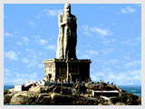 Thiruvalluvar Statue, Kanyakumari